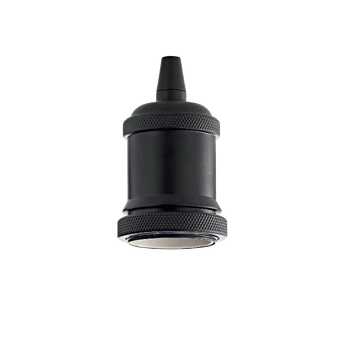 Ideal Lux Bulb holder ACCESSORI, E27, juodas