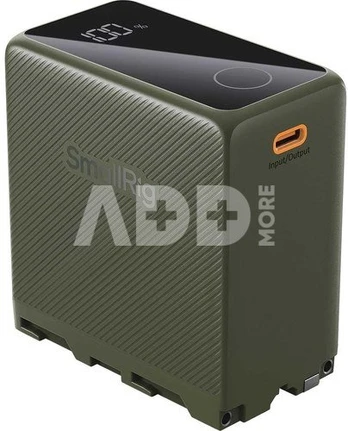 SmallRig 4577 NP-F970 USB-C Rechargeable Camera Battery (Green)