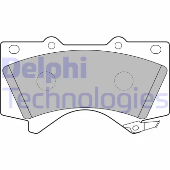 DELPHI LP2134 Brake pad set