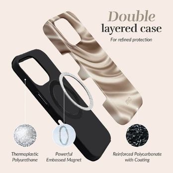 Dėklas MIO Silky Dreams Magsafe Compatible for iPhone 17