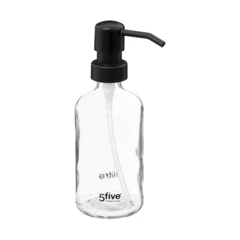 Liquid soap dispenser, glass, 250 ml
