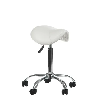 Meistro kėdė balno tipo, BD-9909, balta