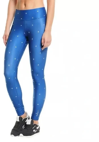 REEBOK LTHS moteriški leginsai mėlyni
