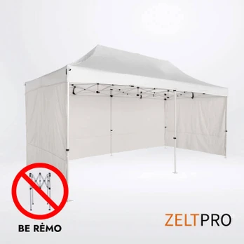 Prekybinės palapinės stogas 3x6 Balta Zeltpro PROFRAME