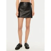 HUGO Odinis sijonas mini 50533859 Juoda Regular Fit
