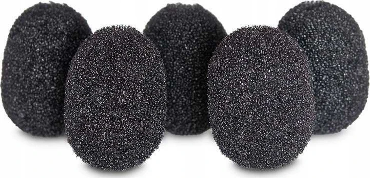 Rycote Rycote Lavalier Foams Juodas (1 pakuotė po 5)