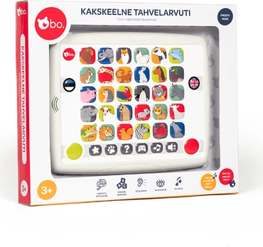 BO. Educational Toy - Bilingual Tablet (Estonian lang.)