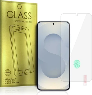 Topt Apsauginis stiklas Gold SAMSUNG GALAXY S25 PLUS (with fingerprint unlock)