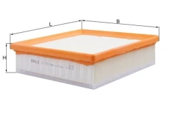 Oro filtras MAHLE LX1846 kaina