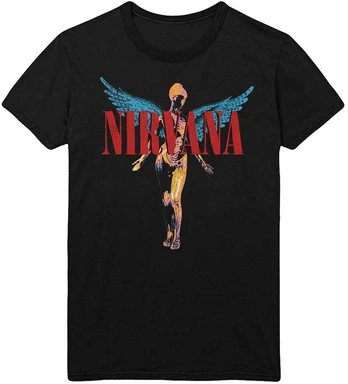 Rock Nirvana Angelic Marškinėliai, Dydis: L