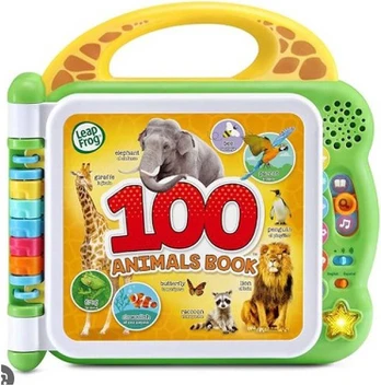 Vtech My First 100 Animals Book DK/NO