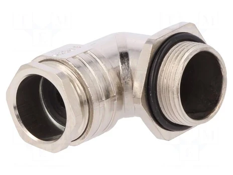 Cable gland | angular | M25 | 1,5 | IP55 | Mat: brass