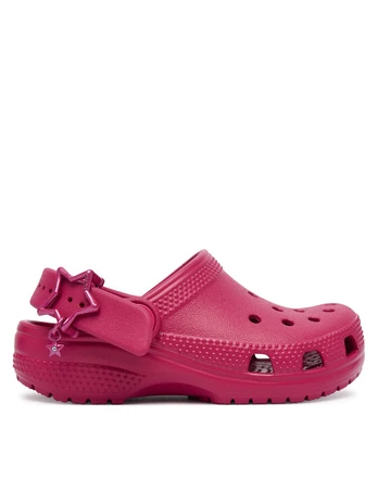 Crocs Šlepetės Classic Star Buckle Clog 214369 Rožinė