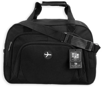 Kelioninis krepšys BAD&BAGS, juodas