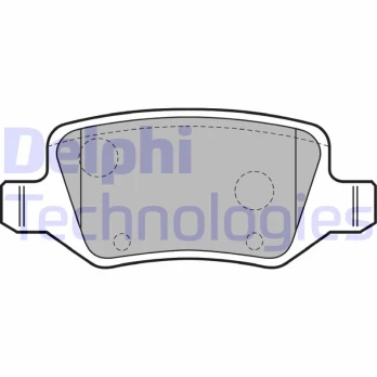 DELPHI LP1741 Brake pad set