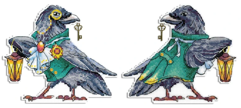 Cross stitch kit "Raven" SR-927