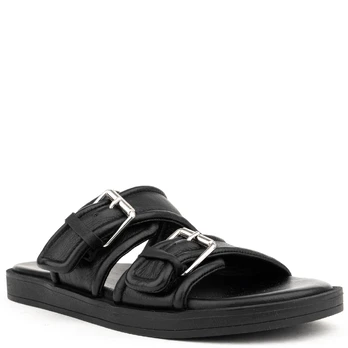 Basutės moterims, Juoda, Sandals, SERGIO MORETTI