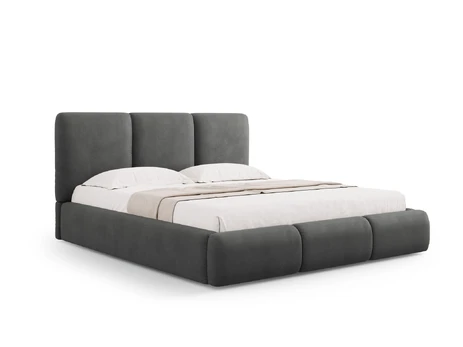 Storage Bed With Headboard, "Nicolas", 220x160x100 Made in Europe