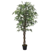 Dirbtinis klevas, žalios spalvos, 80 cm, 224 lapai kaina