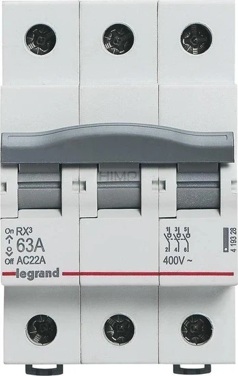 Legrand jungiklis Skyriklis Legrand RX3 419328 3P 63A