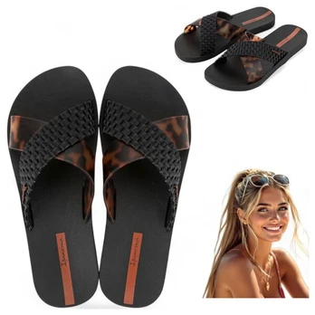 Guminės šlepetės moteriškos Ipanema Sense Leopardas