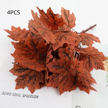 Dirbtiniai klevo lapai, AHF495 Brown