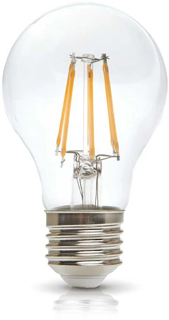Kobi 7W LED lemputė, E27, skaidri, 3000K