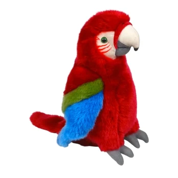Dubi Plusz Papuga Ara raudona 28cm 34434