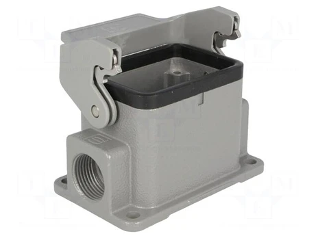 Enclosure: for rectangular connectors | Han | size 6B | with latch