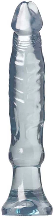 Doc Johnson Crystal Jellies 6" Flexible Intimate Tool Clear