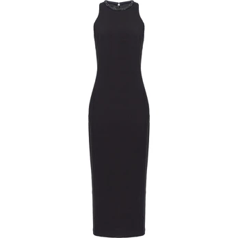 Maxi suknelė moterims, Juoda, Maxi drees