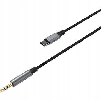 Kabelis USB Fixed Audio kabelis FIXED Link USB-C na 3,5mm jack, 1.5m, space pilka