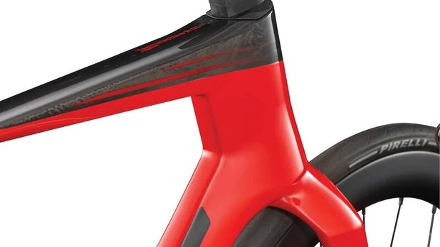 Plento dviratis BMC Teammachine R 01 Five Metallic Red/Carbon 2027 54 cm, 54