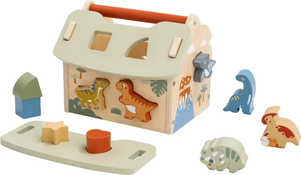 Kinder And Kids - Shape Sorter, Dinosaur House (K50555)