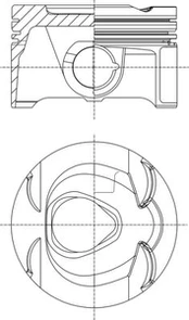 MAHLE 013 PI 00149 000 Stūmoklis