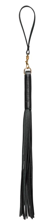 Zado Leather Flogger gold botagas seksui
