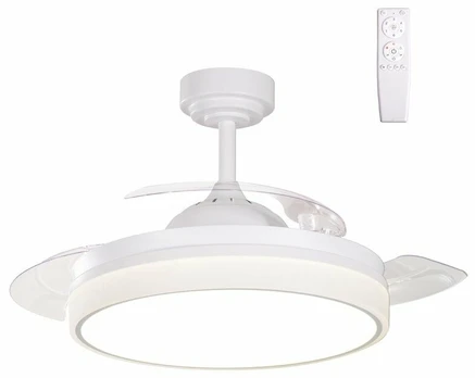 Lubinis ventiliatorius su lempa CristalRecord Vera Mini, 40 W