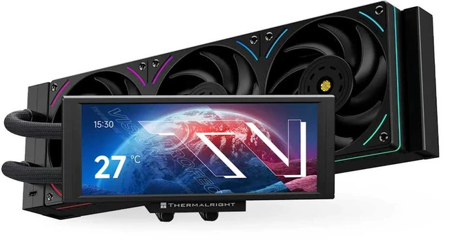Thermalright Trofeo Vision 360 ARGB AIO Aušintuvas | Juodas