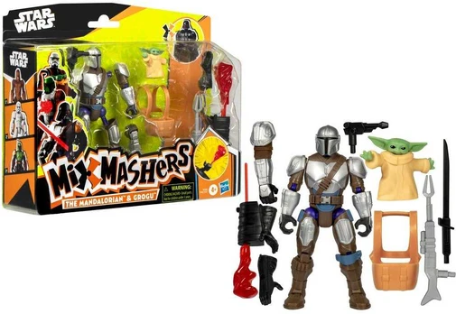 Star Wars Mixmashers Deluxe Mandalorijos figūra