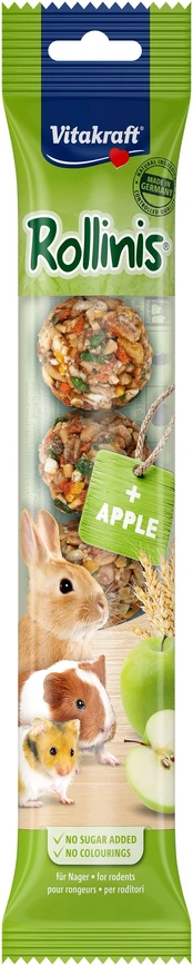Vitakraft - Rollinis Apple for rodents 40g (25730) kaina