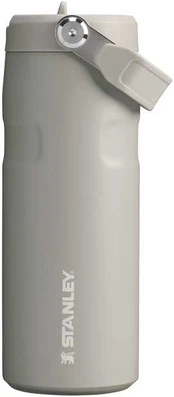 Gertuvė Stanley The IceFlow Flip Straw 2.0 Bottle termospullo, 0,47 l, Ash