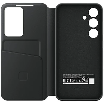 Dėklas Samsung Galaxy S24+ Smart View Wallet Case Juodas