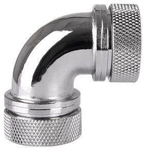 ThermalTake Pacific G1 / 4 PETG Tube 90-Degree Dual Compression, mounting / assembly (chrome