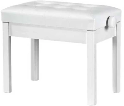 Pianino kėdė KALINE BA-212-WH