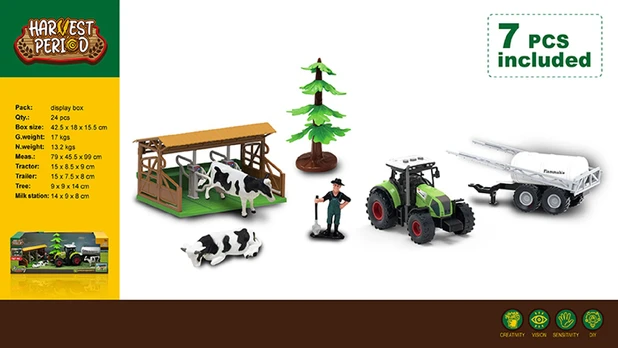 Farm Set with Tractor