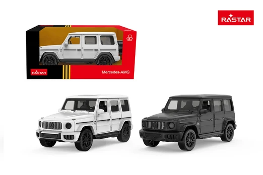 Metal Car 1:43 Mercedes AMG G63 Black RASTAR