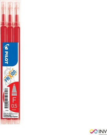 Pilot Pen Pilotas Įnašas į rutulinį plunksną raudonas