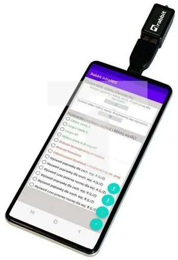 RABBIT Infraraudonųjų spindulių modulis CPA 4.0 programavimui RABB7012G2W13