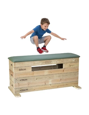 CLASSIC WORLD EDU Wooden Gymnastics Box