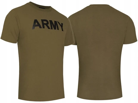 Vyriški kariniai marškinėliai Mil-Tec Army, Olive